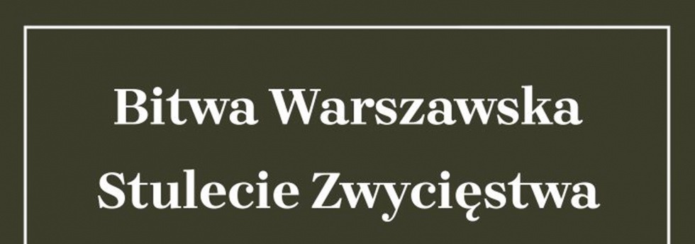 Kartka z napisem Bitwa Warszawska